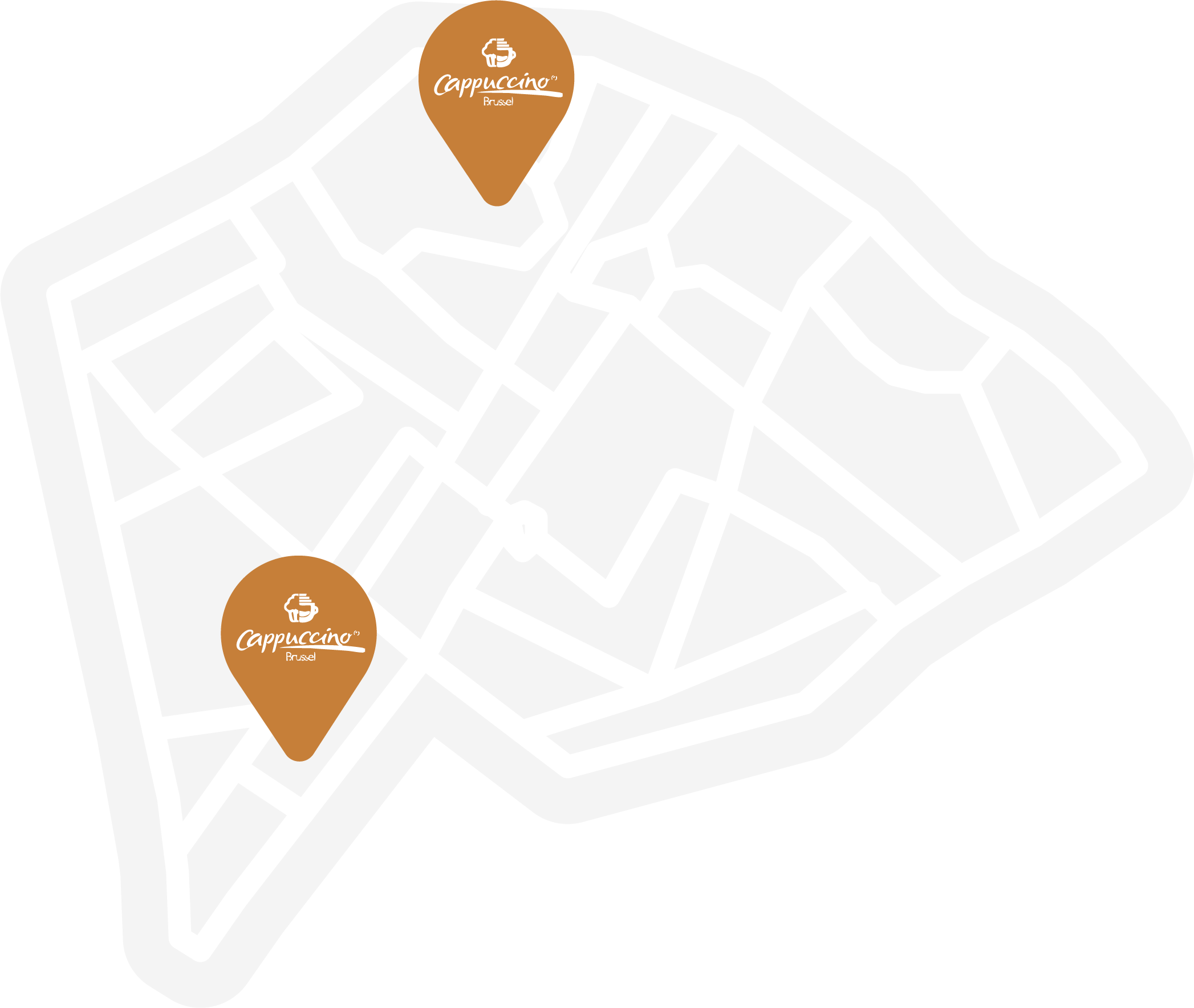 Carte de Bruxelles